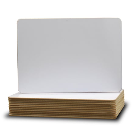 Flipside Flipside Dry Erase Board, 12in X 9.5, White Surface, 12PK 10164